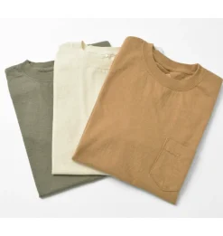 GOOD ON T-Shirts^/ organic short sleeve pocket T-shirt