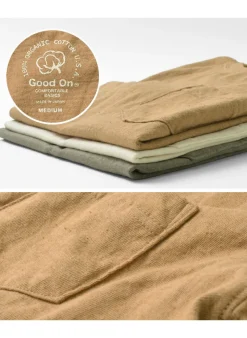 GOOD ON T-Shirts^/ organic short sleeve pocket T-shirt