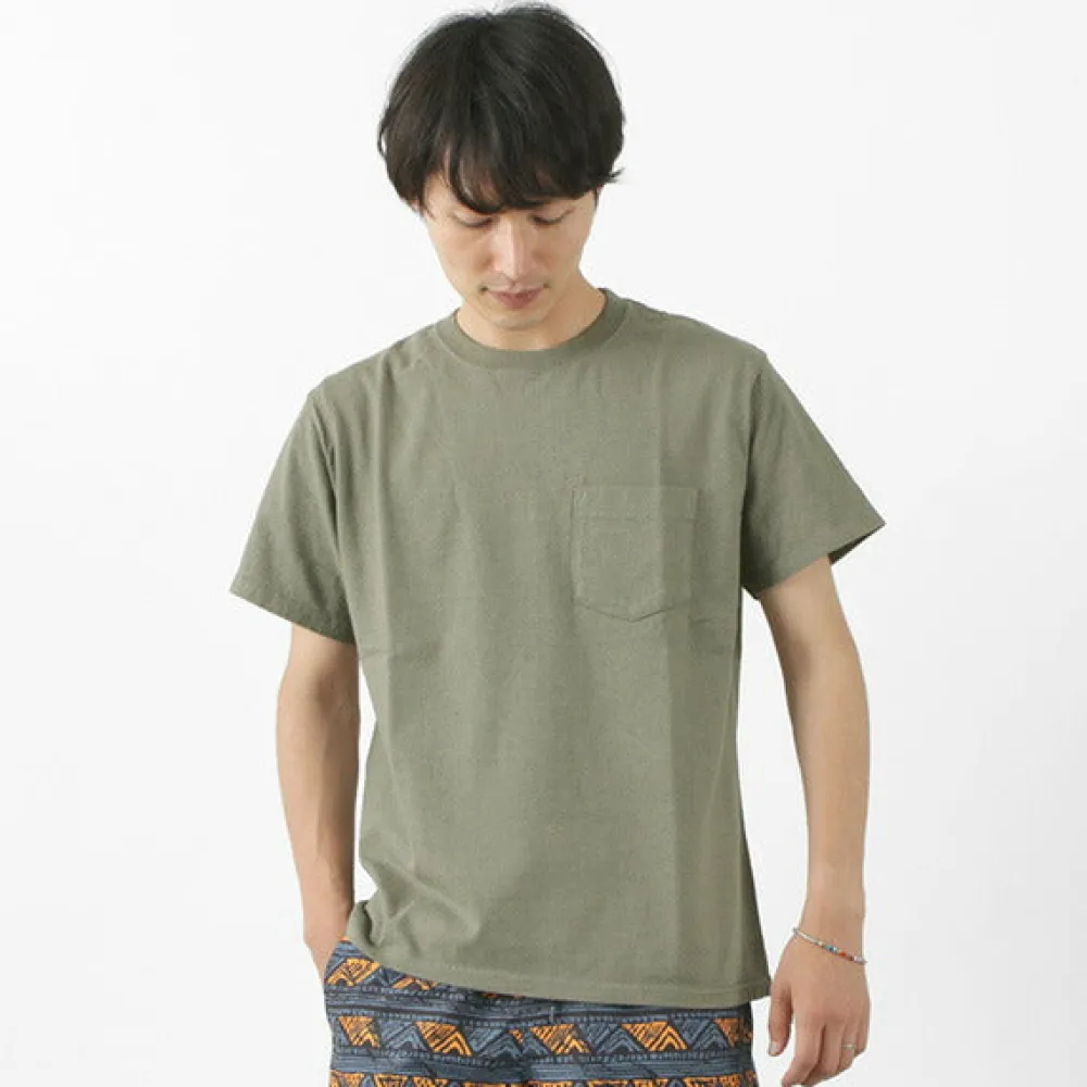 GOOD ON T-Shirts^/ organic short sleeve pocket T-shirt