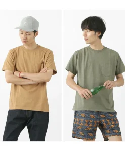GOOD ON T-Shirts^/ organic short sleeve pocket T-shirt