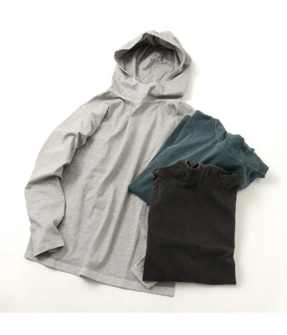 GOOD ON T-Shirts^/ Pullover hooded T-shirt/long sleeves