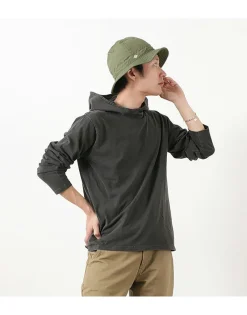 GOOD ON T-Shirts^/ Pullover hooded T-shirt/long sleeves