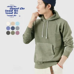 GOOD ON Sweatshirts^/ Raglan Pullover Hooded Sweatshirt