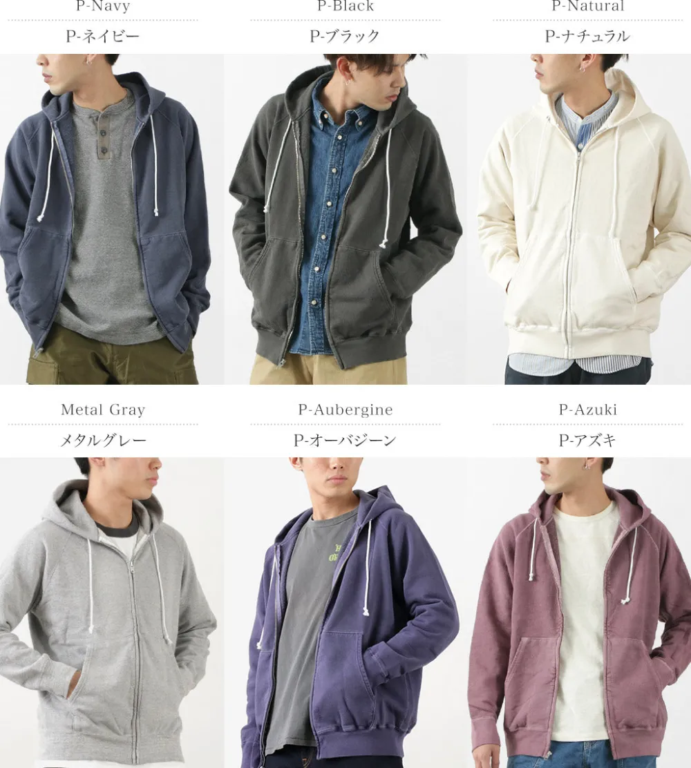 GOOD ON Sweatshirts^/ Raglan Zip Hood Sweatshirt