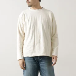 GOOD ON T-Shirts^/ Reversible Striped Long Sleeve Crew T-Shirt GOLT2407