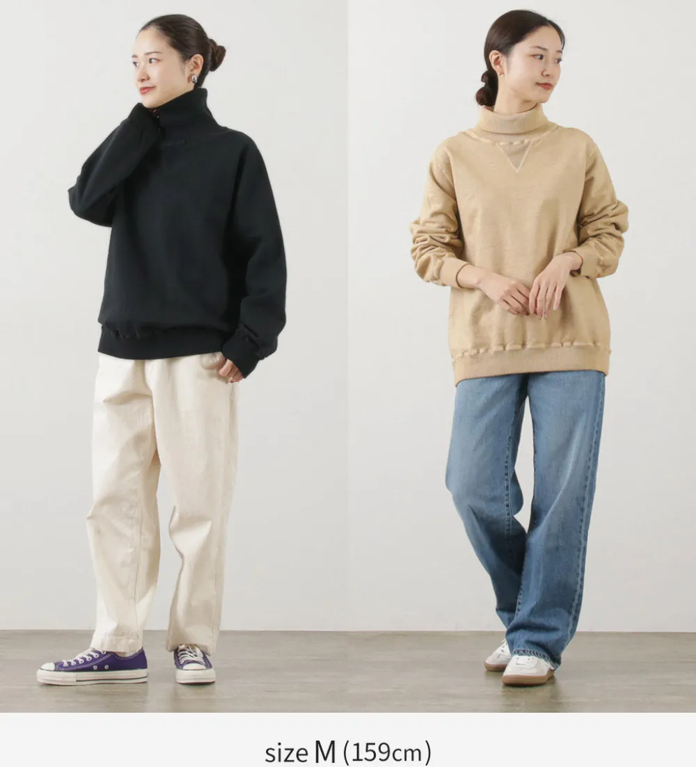 GOOD ON Sweatshirts^/ Rib Neck Sweatshirt