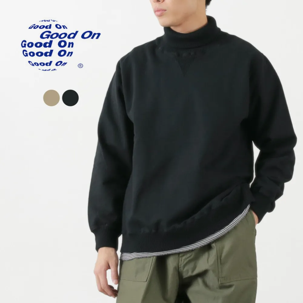 GOOD ON Sweatshirts^/ Rib Neck Sweatshirt