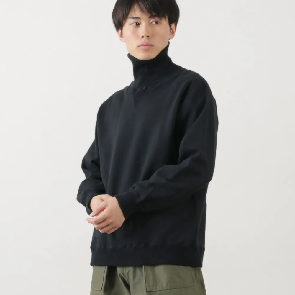 GOOD ON Sweatshirts^/ Rib Neck Sweatshirt