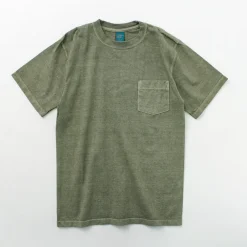 GOOD ON T-Shirts^/ Short Sleeve Basic Pocket Crew Neck T-Shirt