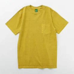 GOOD ON T-Shirts^/ Short Sleeve Basic Pocket Crew Neck T-Shirt