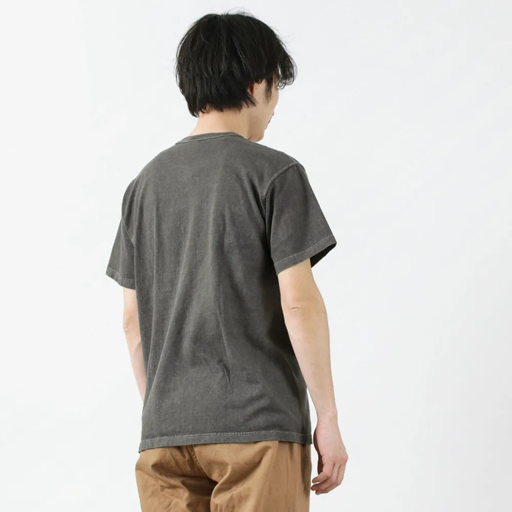 GOOD ON T-Shirts^/ Short sleeve henley neck T-shirt