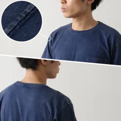 GOOD ON T-Shirts^/ Short Sleeve Pocket T-Shirt Vintage Dye