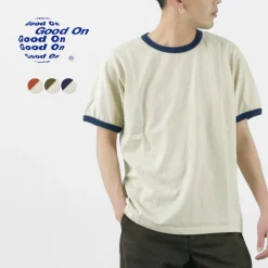 GOOD ON T-Shirts^/ Short Sleeve Ringer T-Shirt
