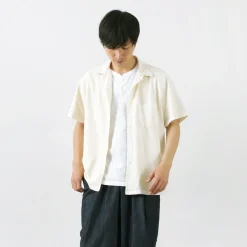 GOOD ON Shirts^/ Short Sleeve TEE Open Collar Shirt