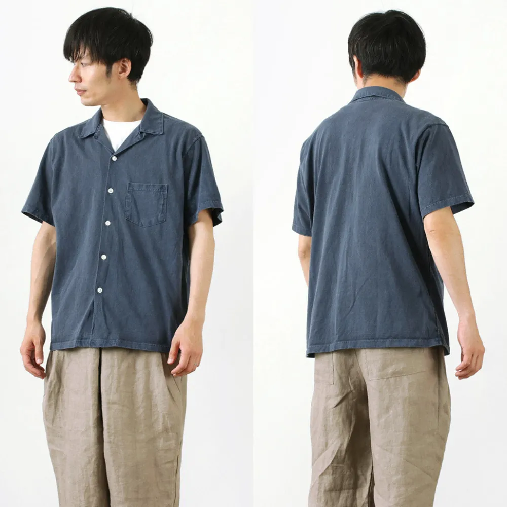 GOOD ON Shirts^/ Short Sleeve TEE Open Collar Shirt