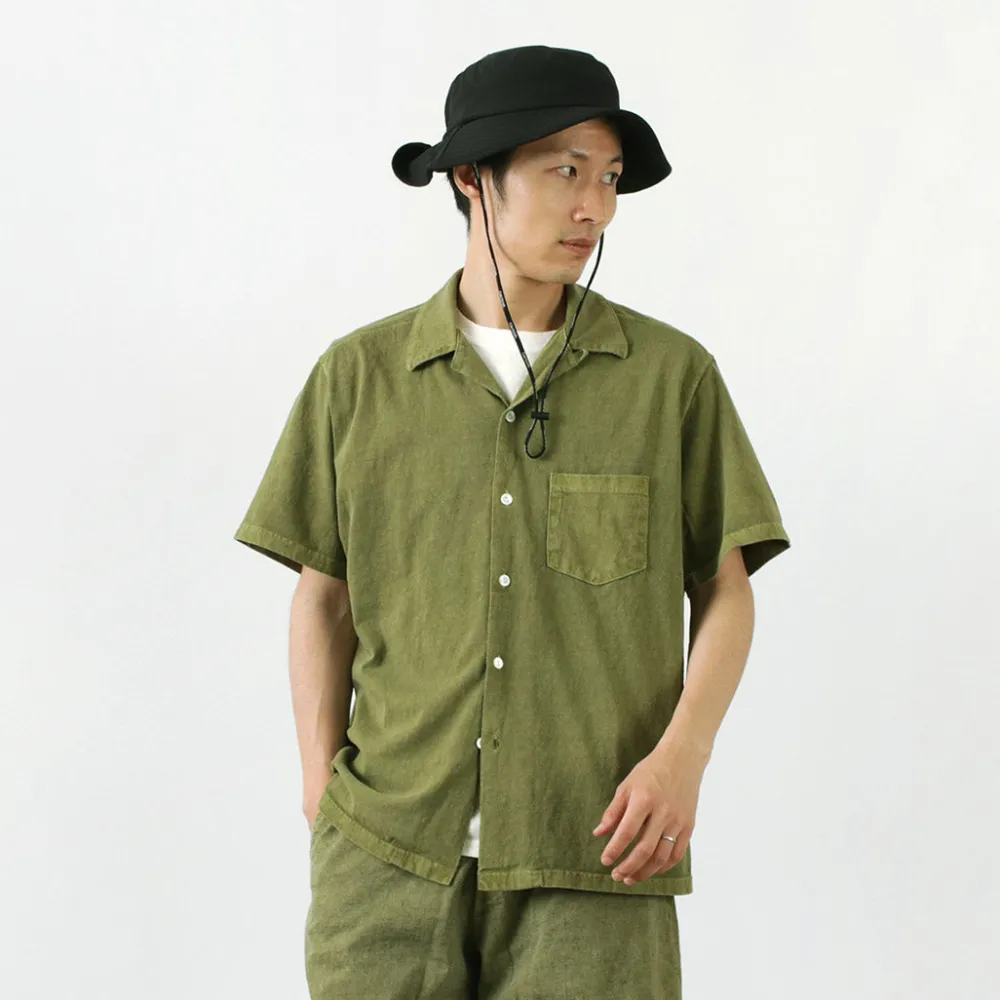 GOOD ON Shirts^/ Short Sleeve TEE Open Collar Shirt
