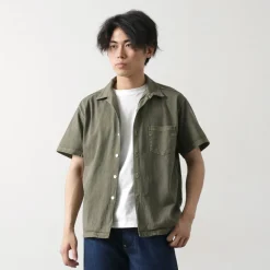 GOOD ON Shirts^/ Short Sleeve TEE Open Collar Shirt