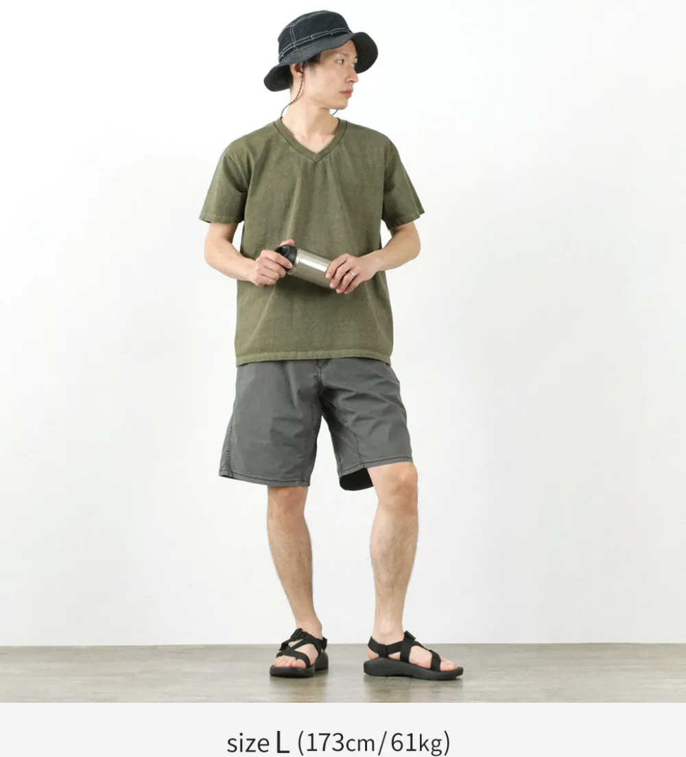 GOOD ON T-Shirts^/ Short sleeve V-neck T-shirt