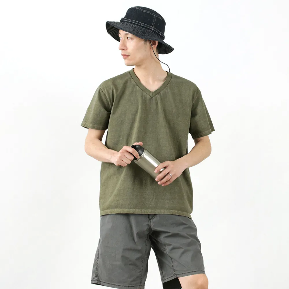 GOOD ON T-Shirts^/ Short sleeve V-neck T-shirt