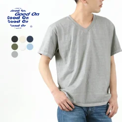 GOOD ON T-Shirts^/ Short sleeve V-neck T-shirt