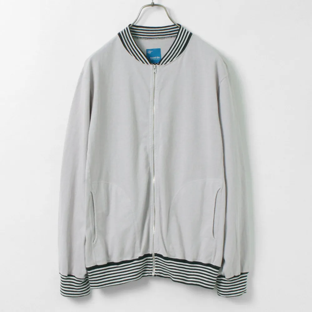 GOOD ON Jackets^/ Striped Rib Tee Track Jacket