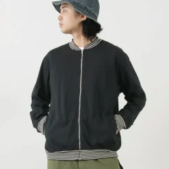 GOOD ON Jackets^/ Striped Rib Tee Track Jacket