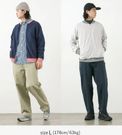 GOOD ON Jackets^/ Striped Rib Tee Track Jacket