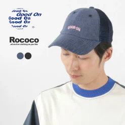 GOOD ON Hats^/ TEE mesh cap embroidery