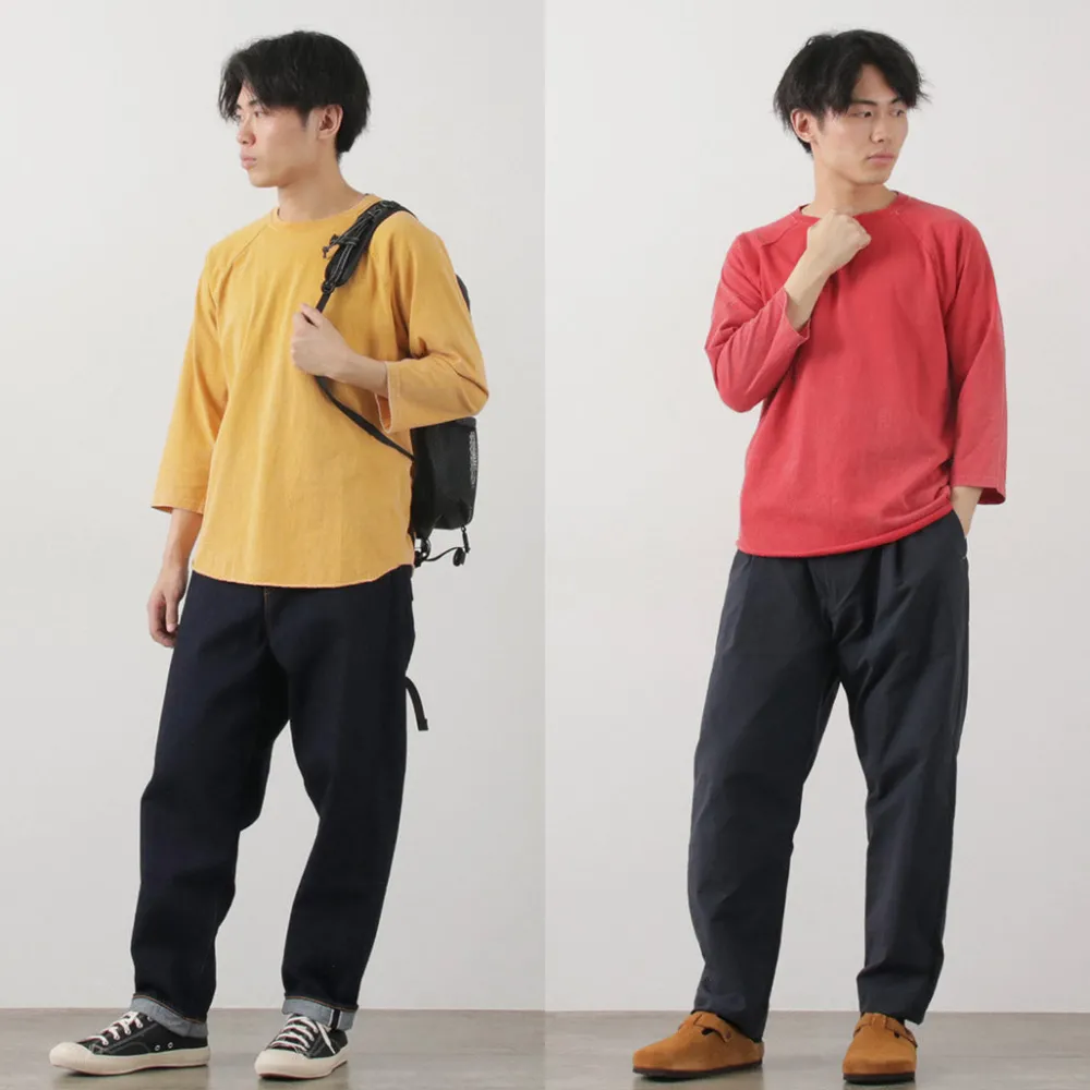 GOOD ON T-Shirts^/ Vintage Dye Baseball T-shirt