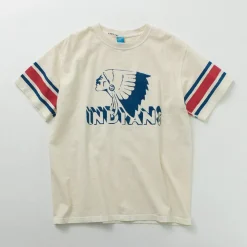 GOOD ON T-Shirts^/ Vintage Sleeve Indian S/S T-Shirt
