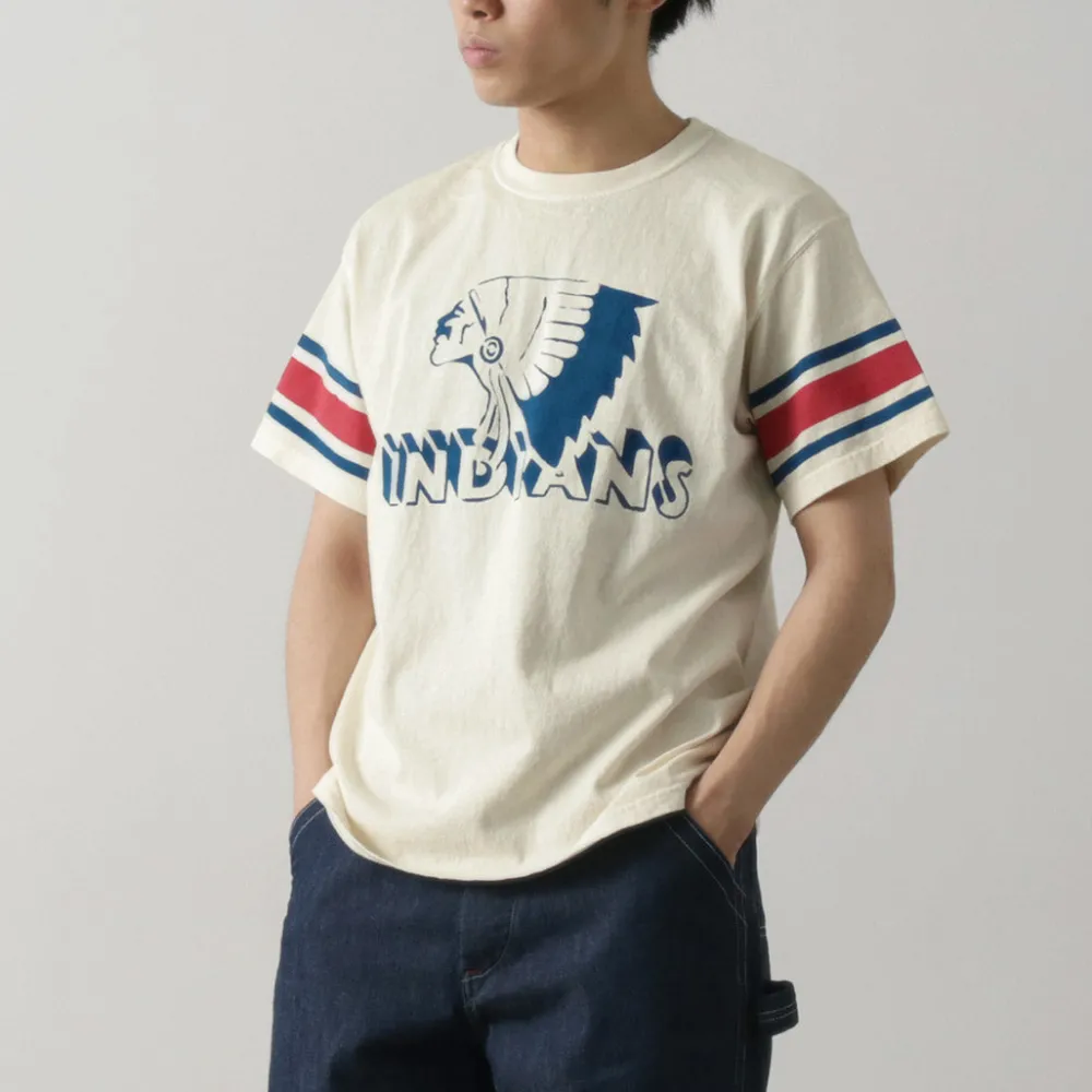 GOOD ON T-Shirts^/ Vintage Sleeve Indian S/S T-Shirt