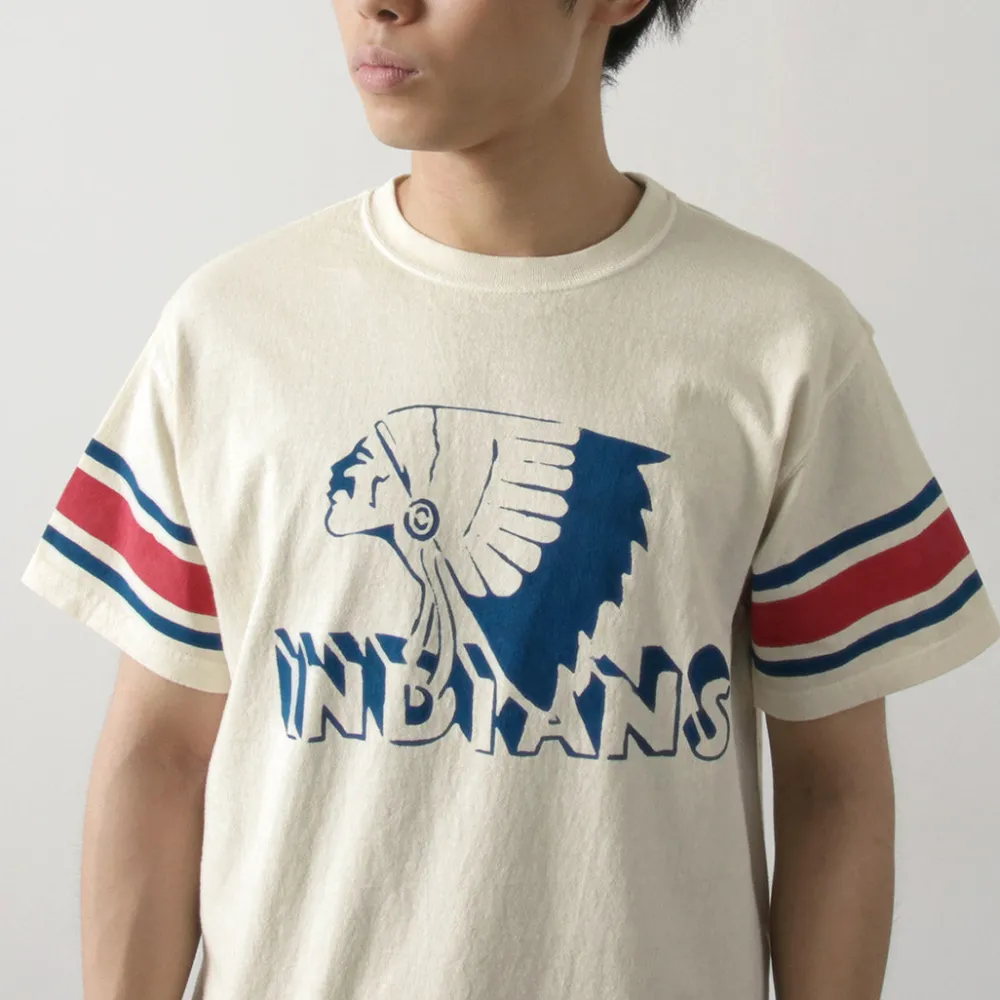 GOOD ON T-Shirts^/ Vintage Sleeve Indian S/S T-Shirt