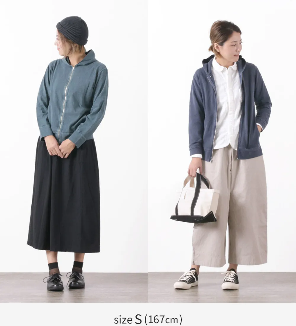 GOOD ON Sweatshirts^/ Zip Tee Parka Pigment Dye