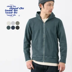 GOOD ON Sweatshirts^/ Zip Tee Parka Pigment Dye