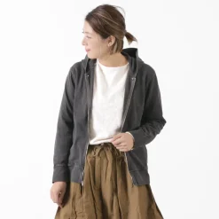 GOOD ON Sweatshirts^/ Zip Tee Parka Pigment Dye