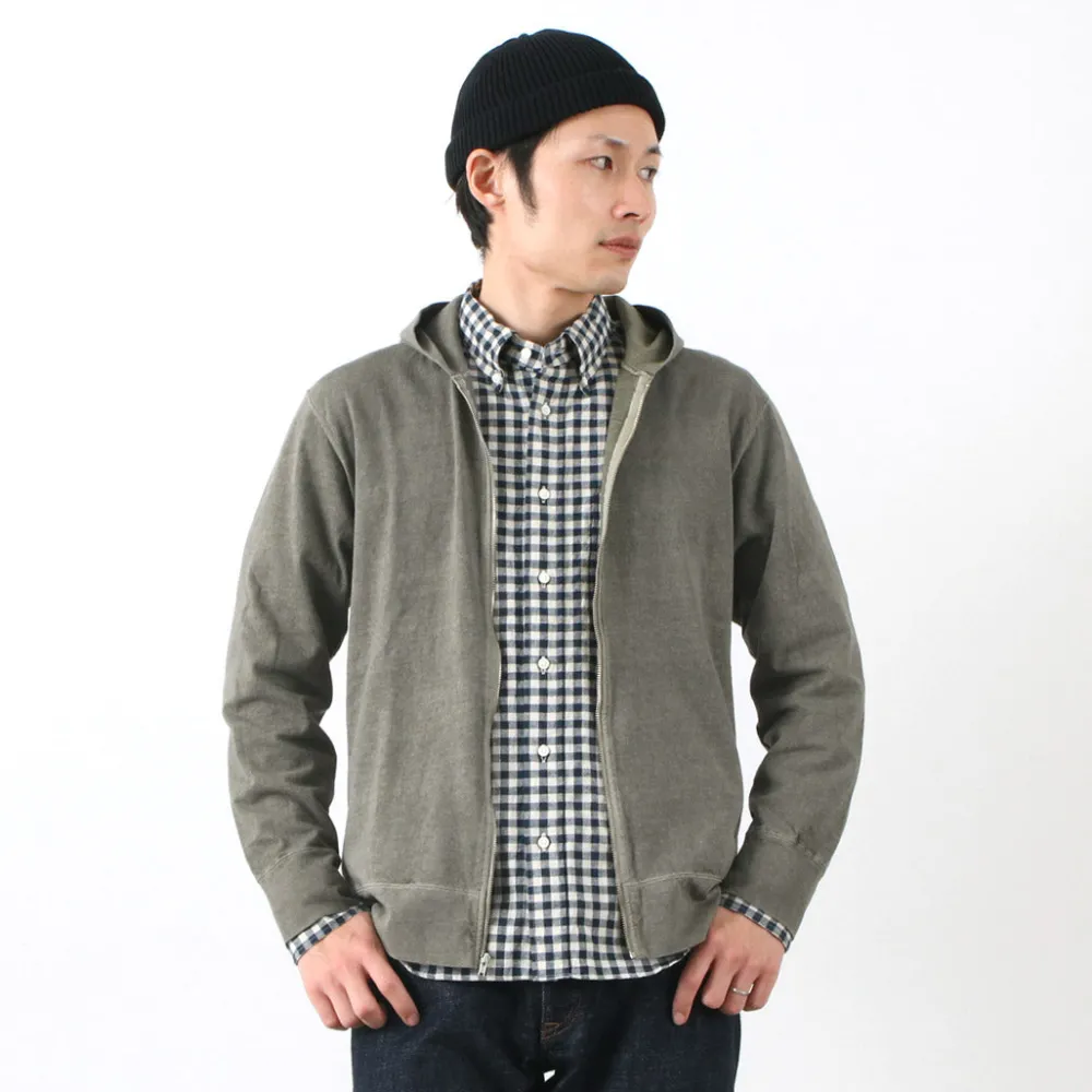 GOOD ON Sweatshirts^/ Zip Tee Parka Pigment Dye