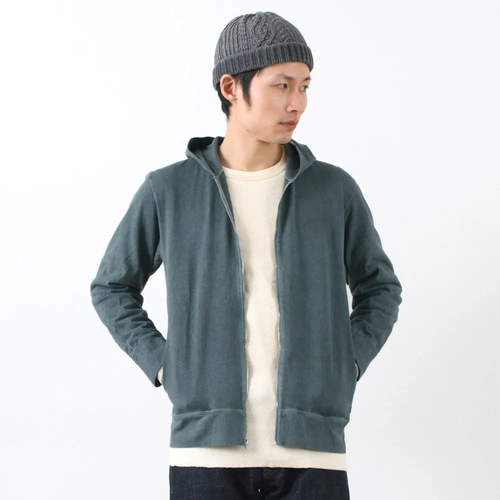 GOOD ON Sweatshirts^/ Zip Tee Parka Pigment Dye