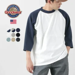 GOODWEAR T-Shirts^/ 7/10 Sleeve Raglan T-Shirt