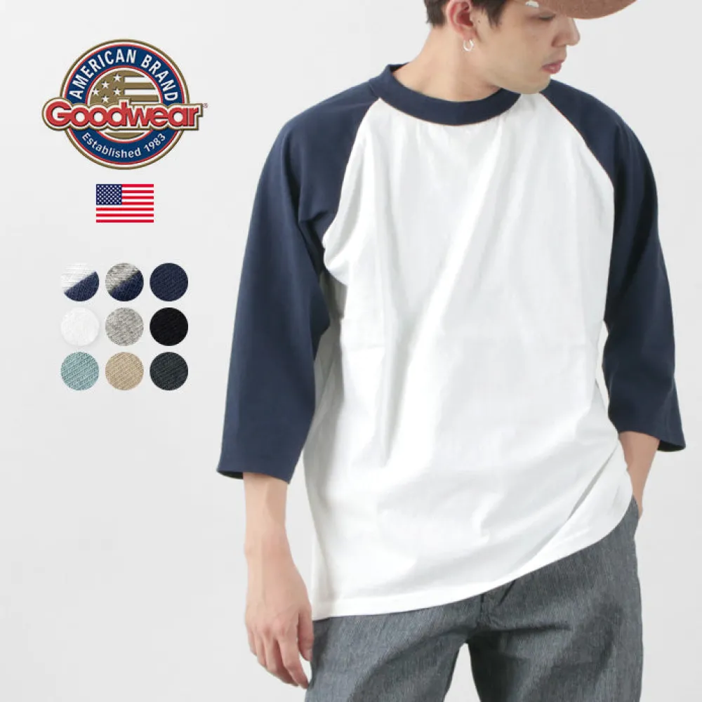 GOODWEAR T-Shirts^/ 7/10 Sleeve Raglan T-Shirt
