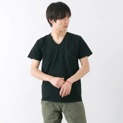 GOODWEAR T-Shirts^/ Coded short sleeve V-neck pocket T-shirt