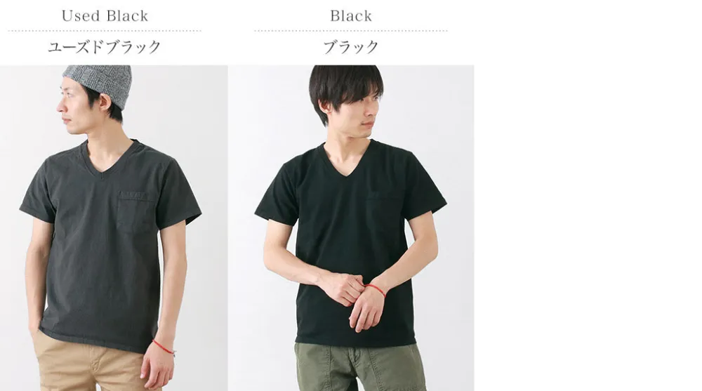 GOODWEAR T-Shirts^/ Coded short sleeve V-neck pocket T-shirt