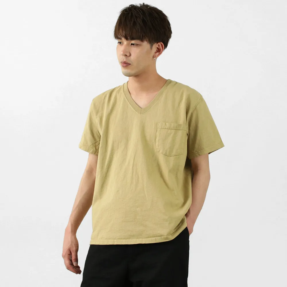 GOODWEAR T-Shirts^/ Coded short sleeve V-neck pocket T-shirt