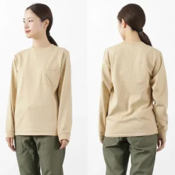 GOODWEAR T-Shirts^/ Crew Neck Pocket T-Shirt Long Sleeve