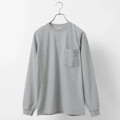 GOODWEAR T-Shirts^/ Crew Neck Pocket T-Shirt Long Sleeve