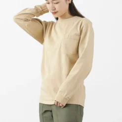 GOODWEAR T-Shirts^/ Crew Neck Pocket T-Shirt Long Sleeve
