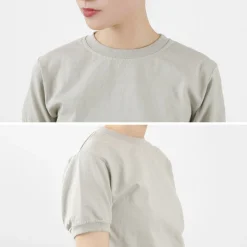 GOODWEAR T-Shirts^/ Crew Neck Short Sleeve T-Shirt Cuff and Hem Rib