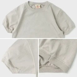 GOODWEAR T-Shirts^/ Crew Neck Short Sleeve T-Shirt Cuff and Hem Rib