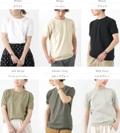 GOODWEAR T-Shirts^/ Crew Neck Short Sleeve T-Shirt Cuff and Hem Rib