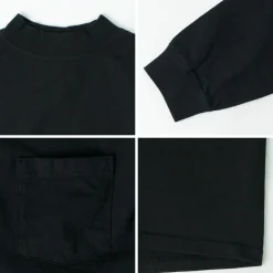 GOODWEAR T-Shirts^/ Long Sleeve Mock Neck Pocket T-Shirt