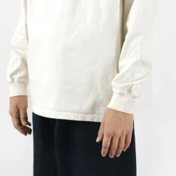 GOODWEAR T-Shirts^/ Long Sleeve Mock Neck Pocket T-Shirt